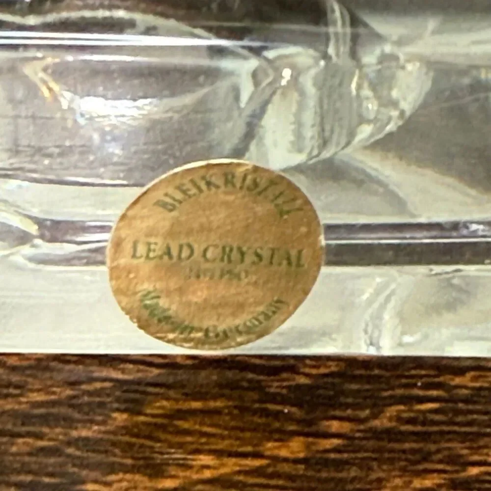 PartyLite lead crystal 5 tier tea light candle holder 3x6” 4.10lbs - Picture 2 of 6